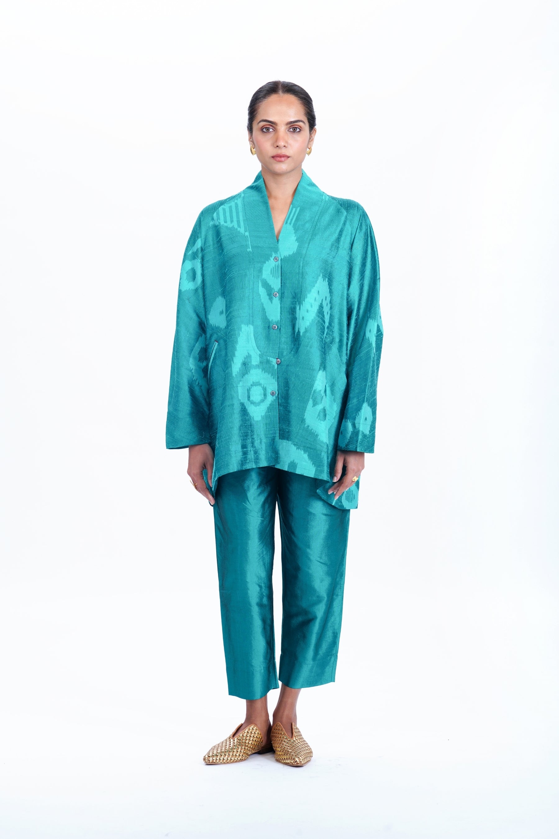 TURQUOISE ANTIFIT CO-ORD