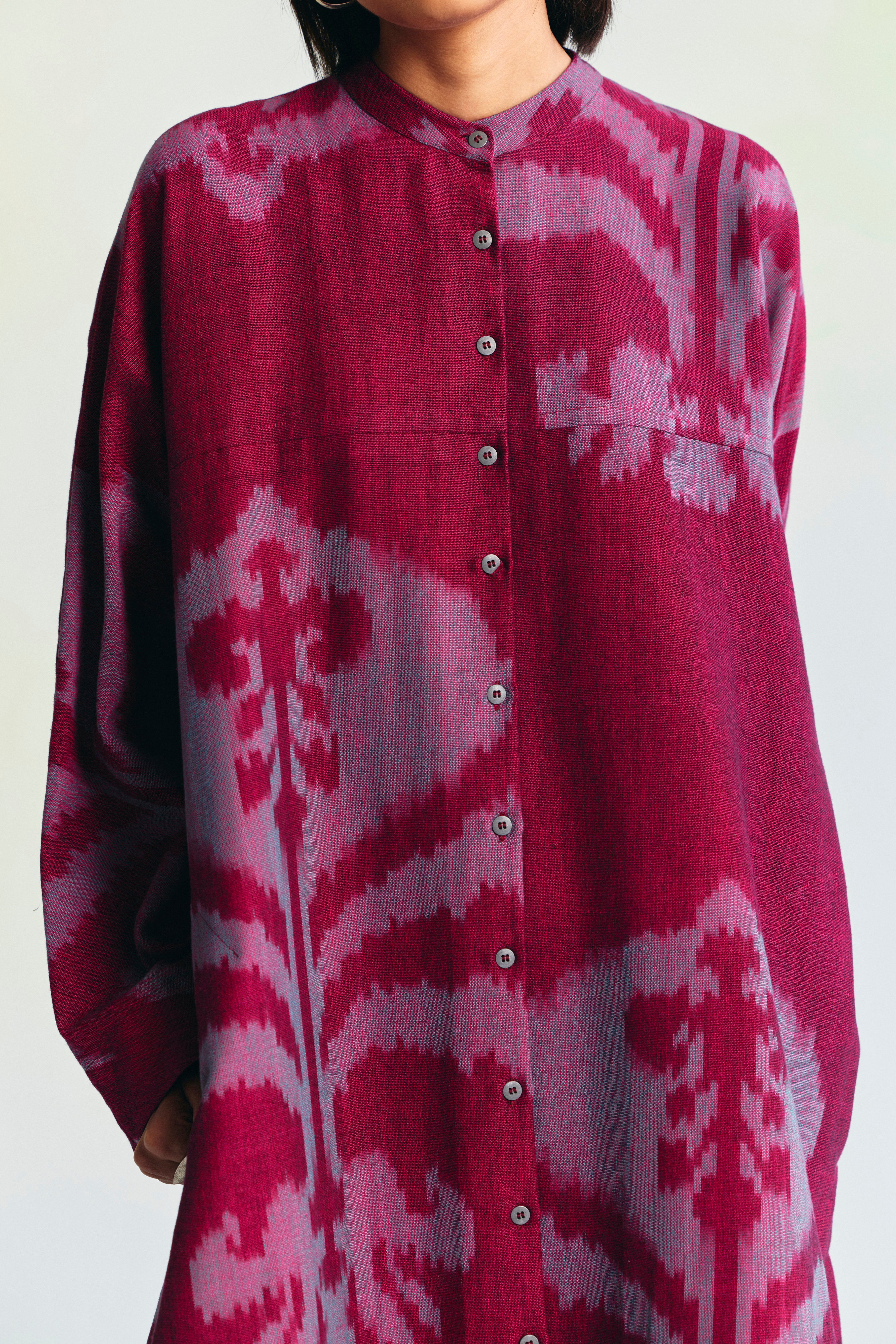 TYRIAN PANELLED DRESS
