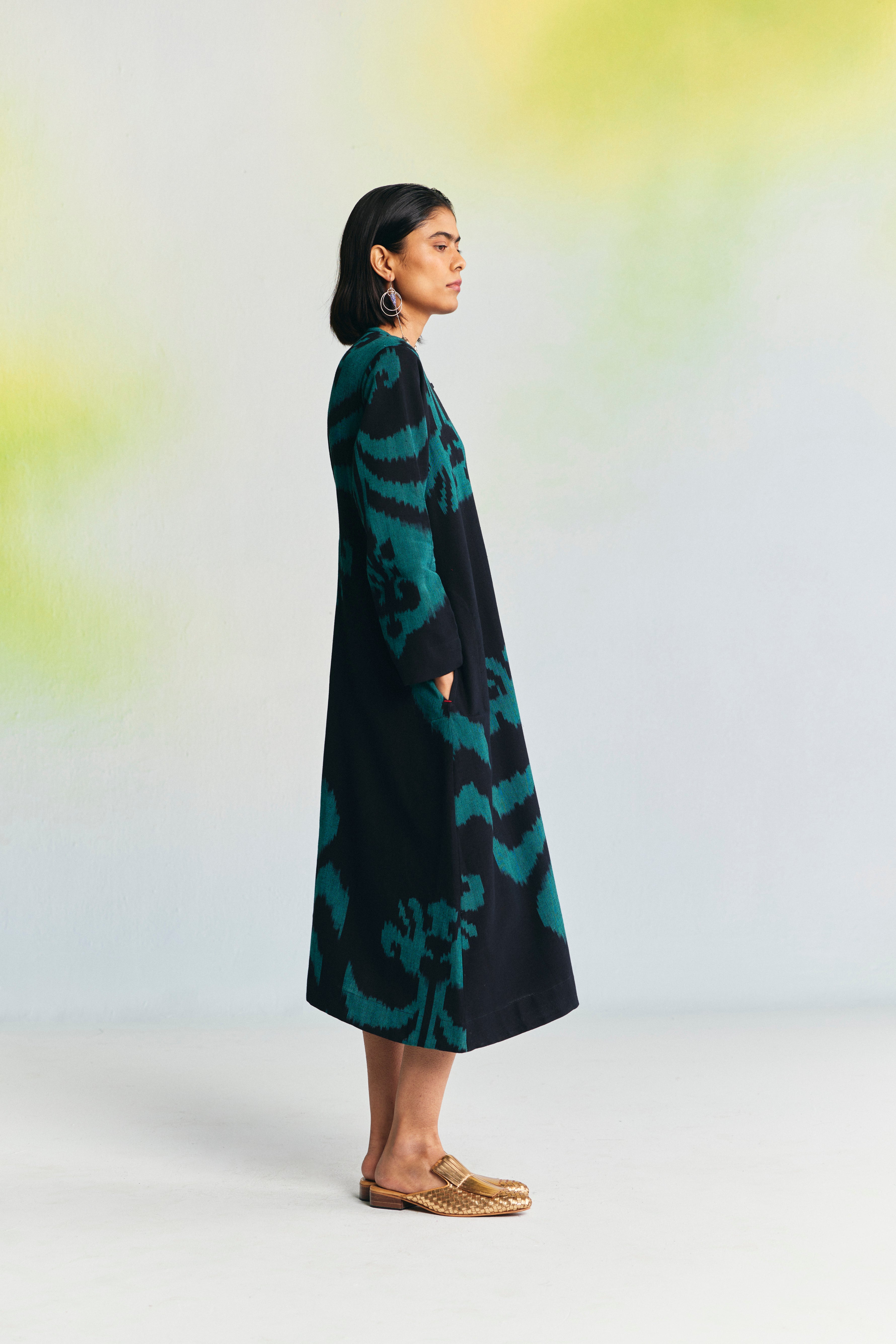 SOOT YOKE DRESS