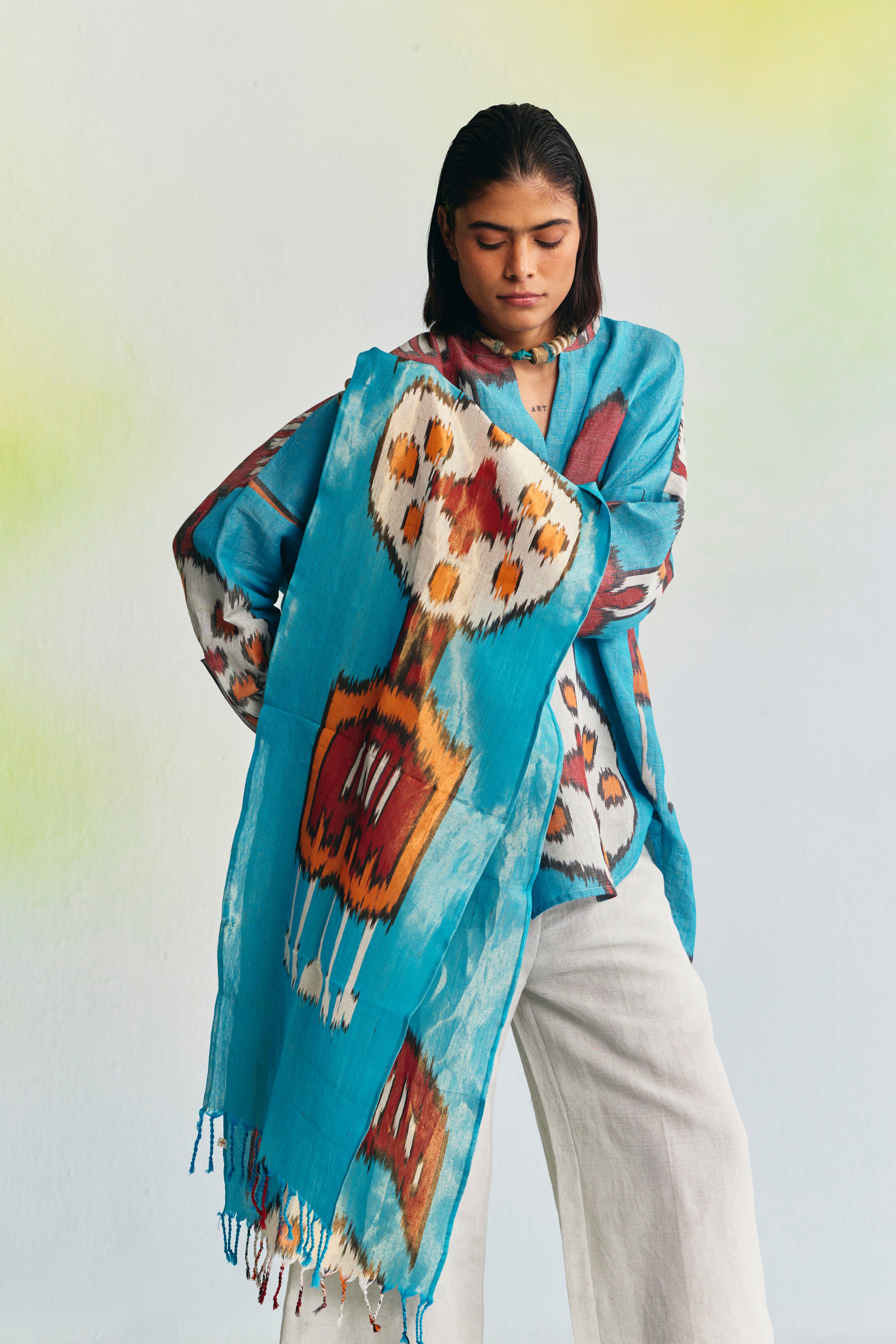 CLAY TISSUE STOLE