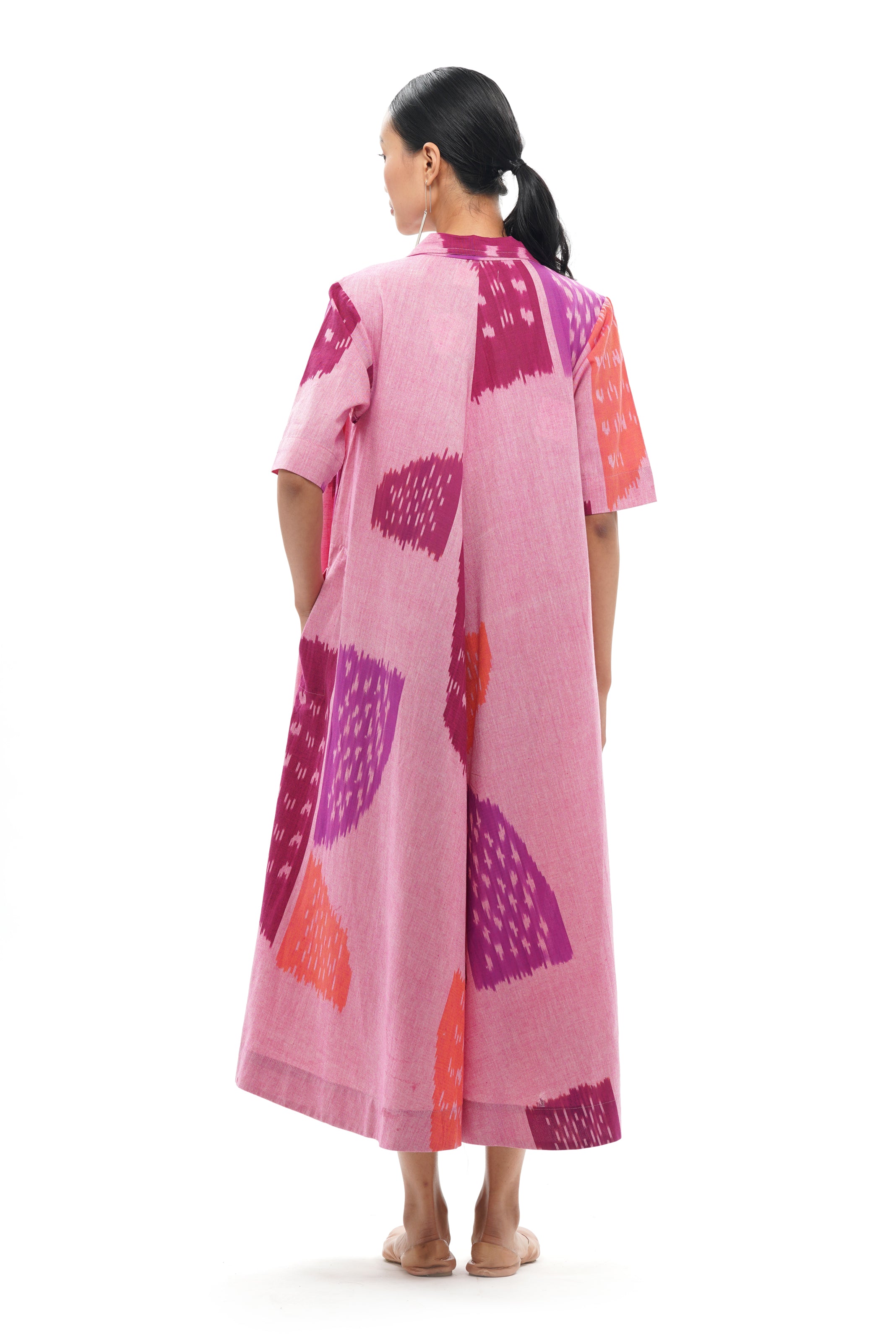 KIKU COLLARED MAXI