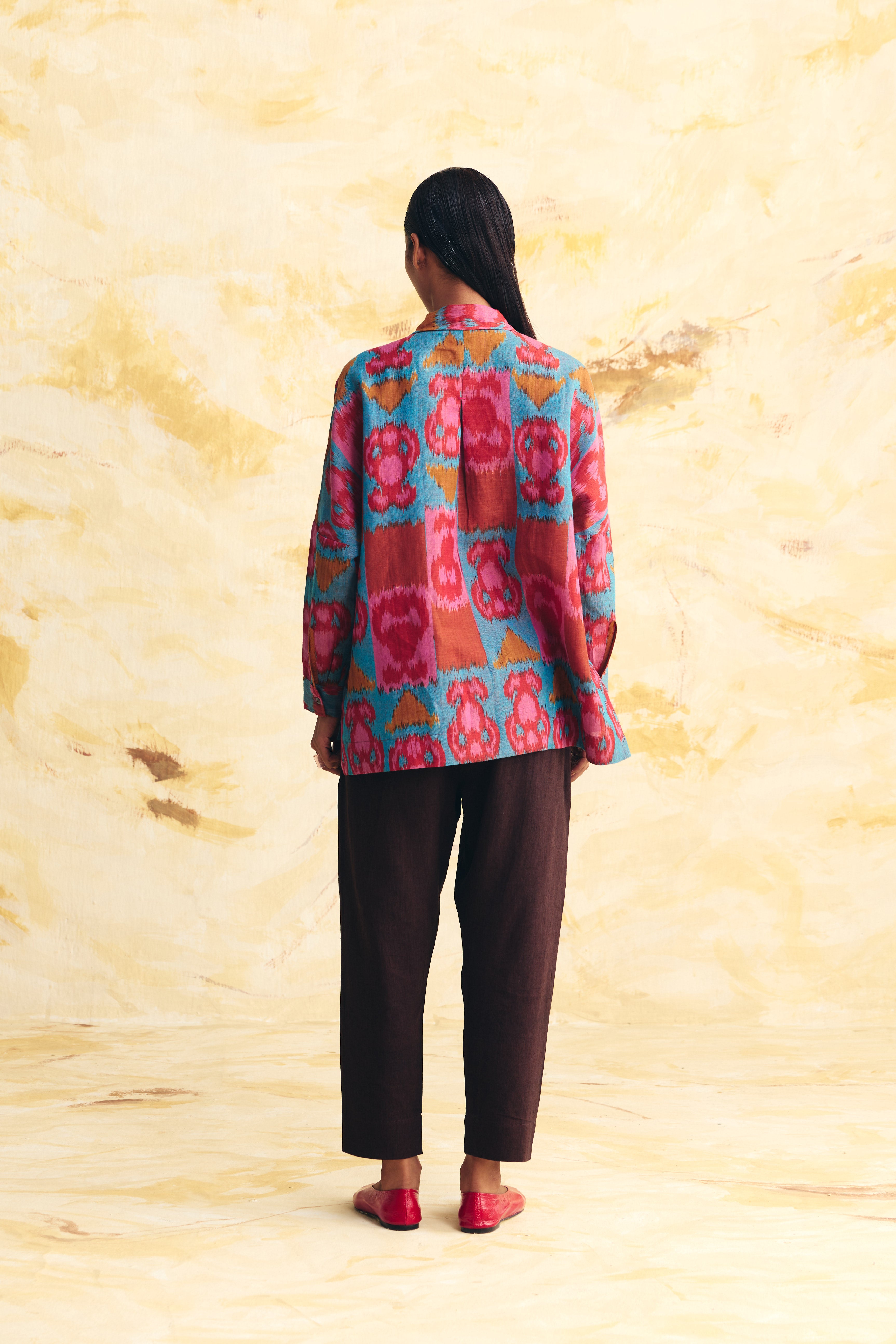 INERTIA LINEN FORMAL SHIRT