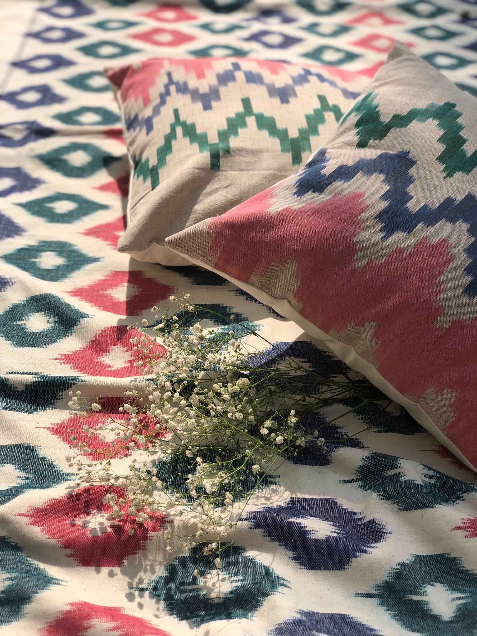 Multicolor Drop Bedcover