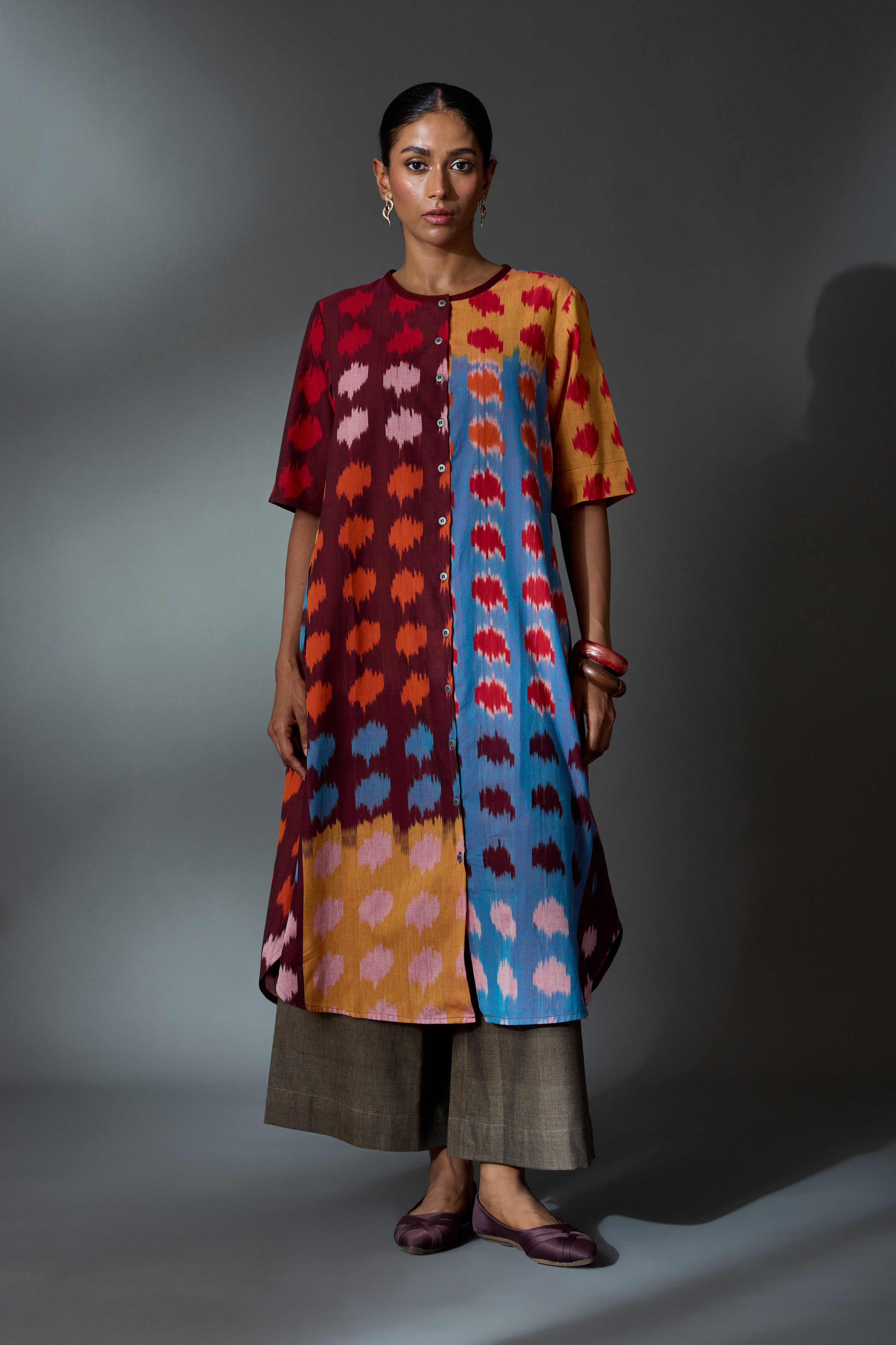 HUM OPEN LONG DRESS