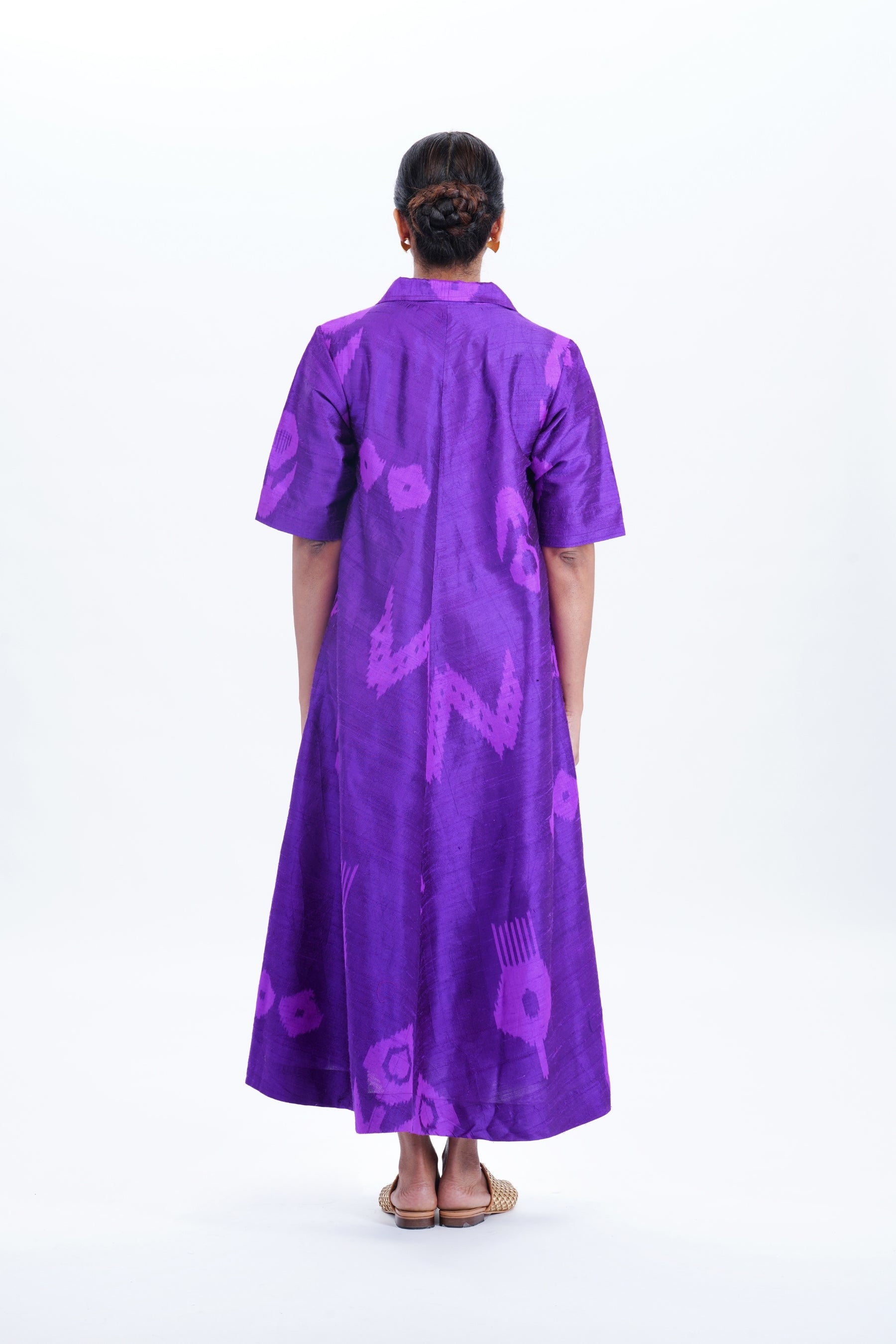 AMETHYST COLLARED MAXI