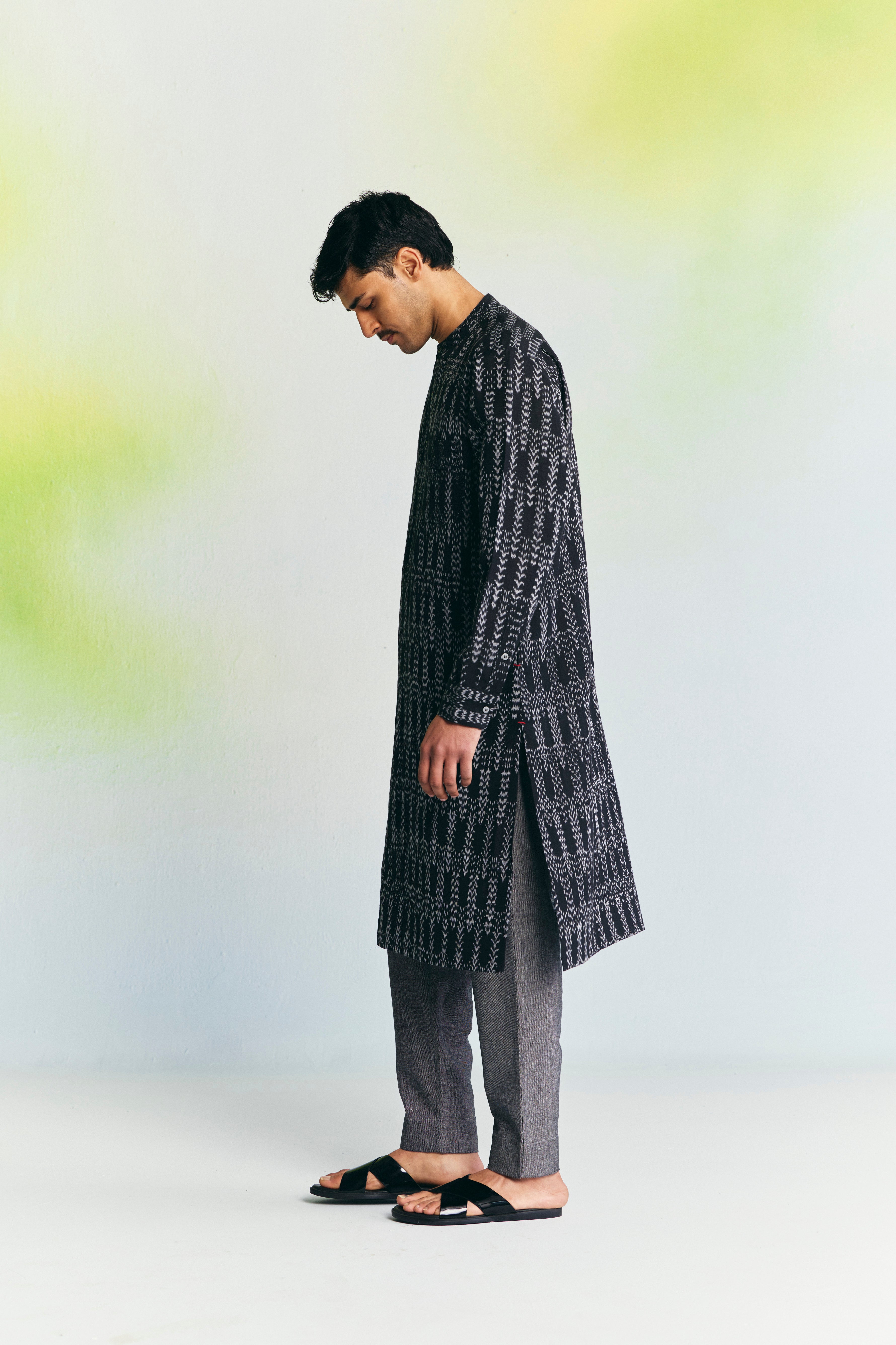 BARK LINEN  KURTA