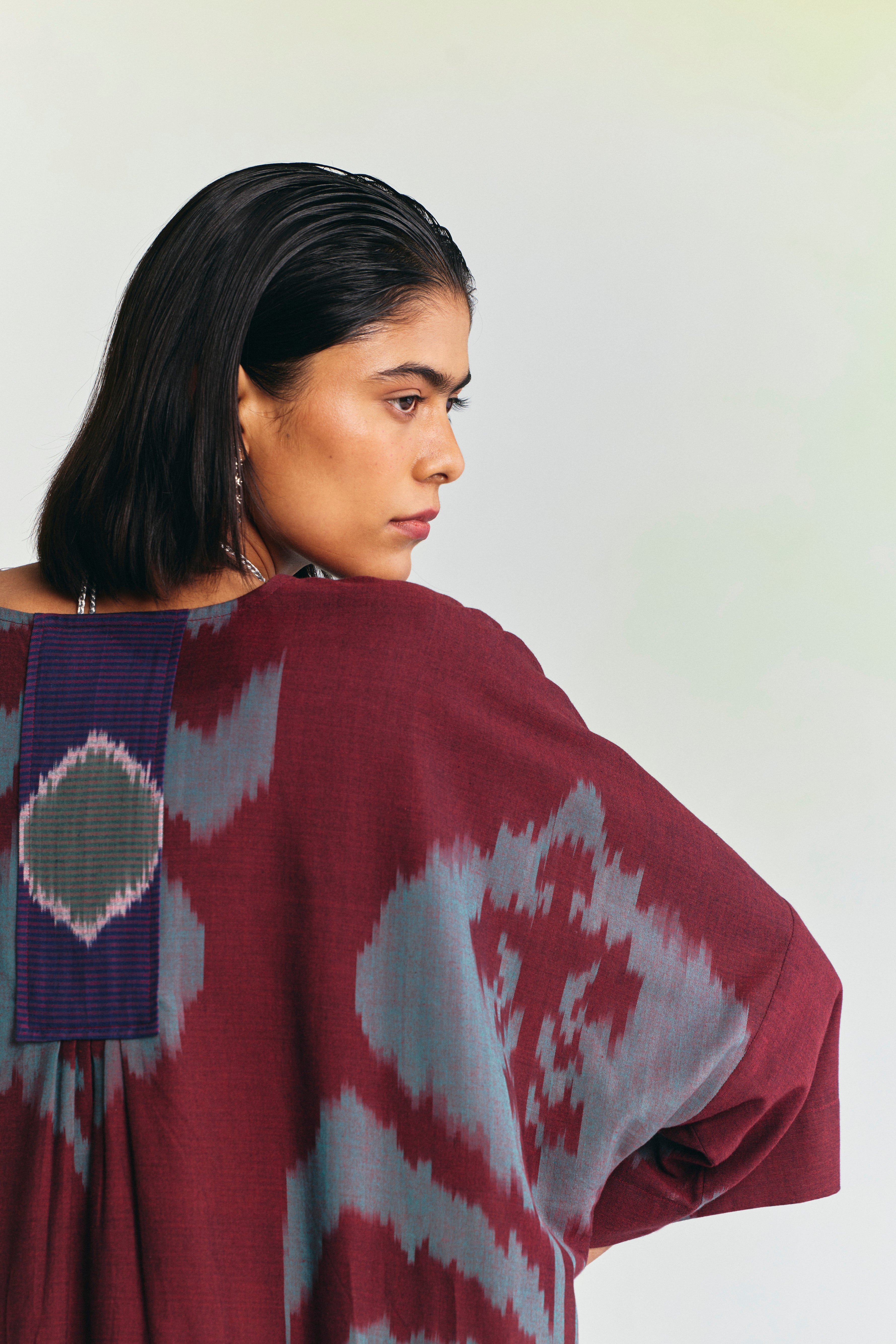 GLAZE KAFTAN DRESS