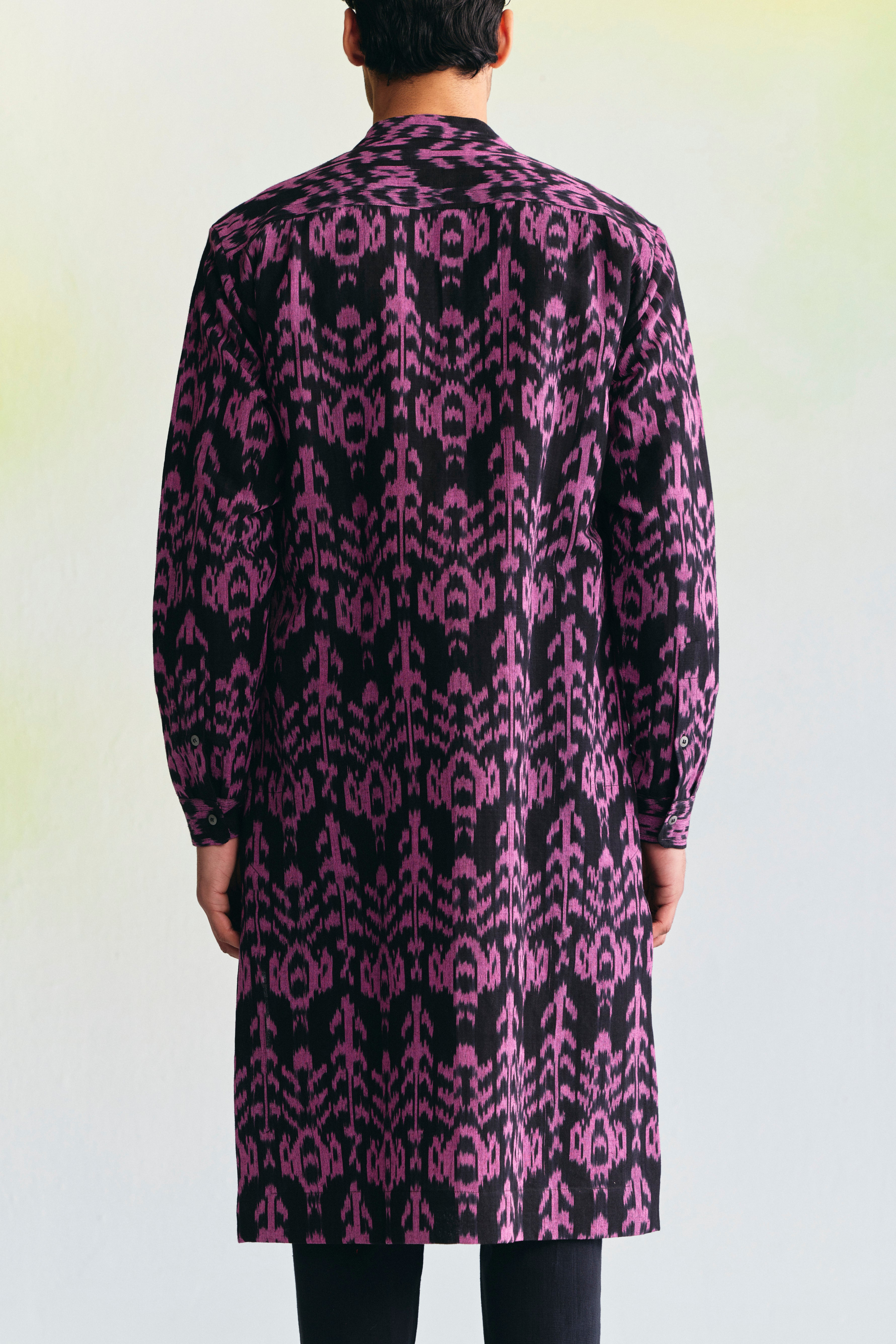 NOMAD LINEN  SLIM FIT KURTA