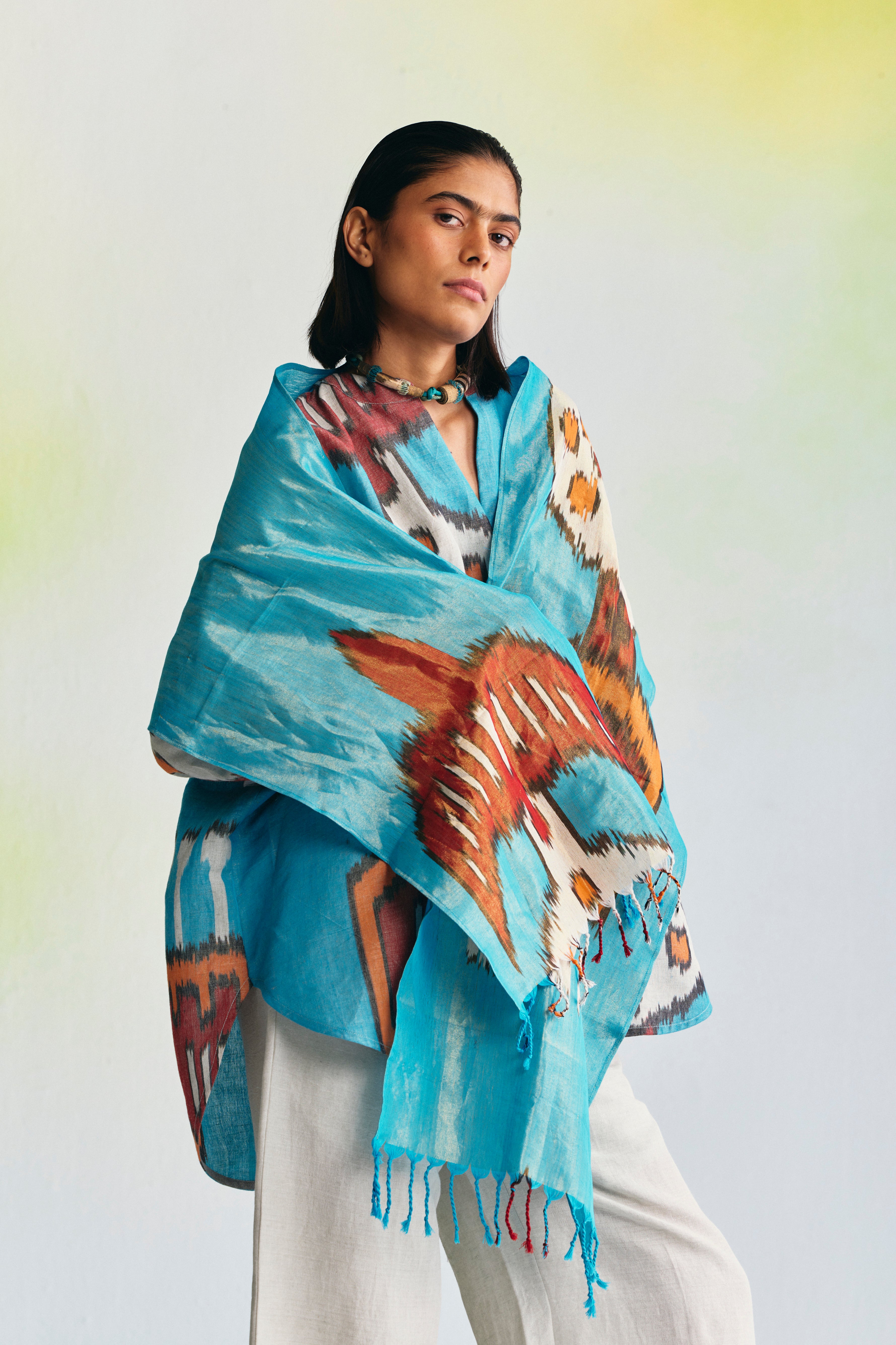 CLAY TISSUE STOLE