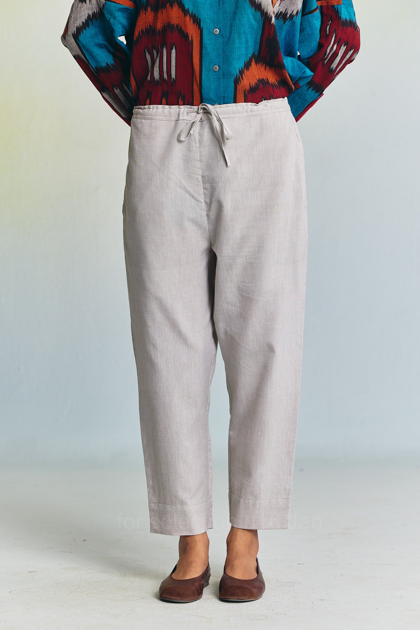 LIMESTONE LINEN BOXY TUNIC CO-ORD
