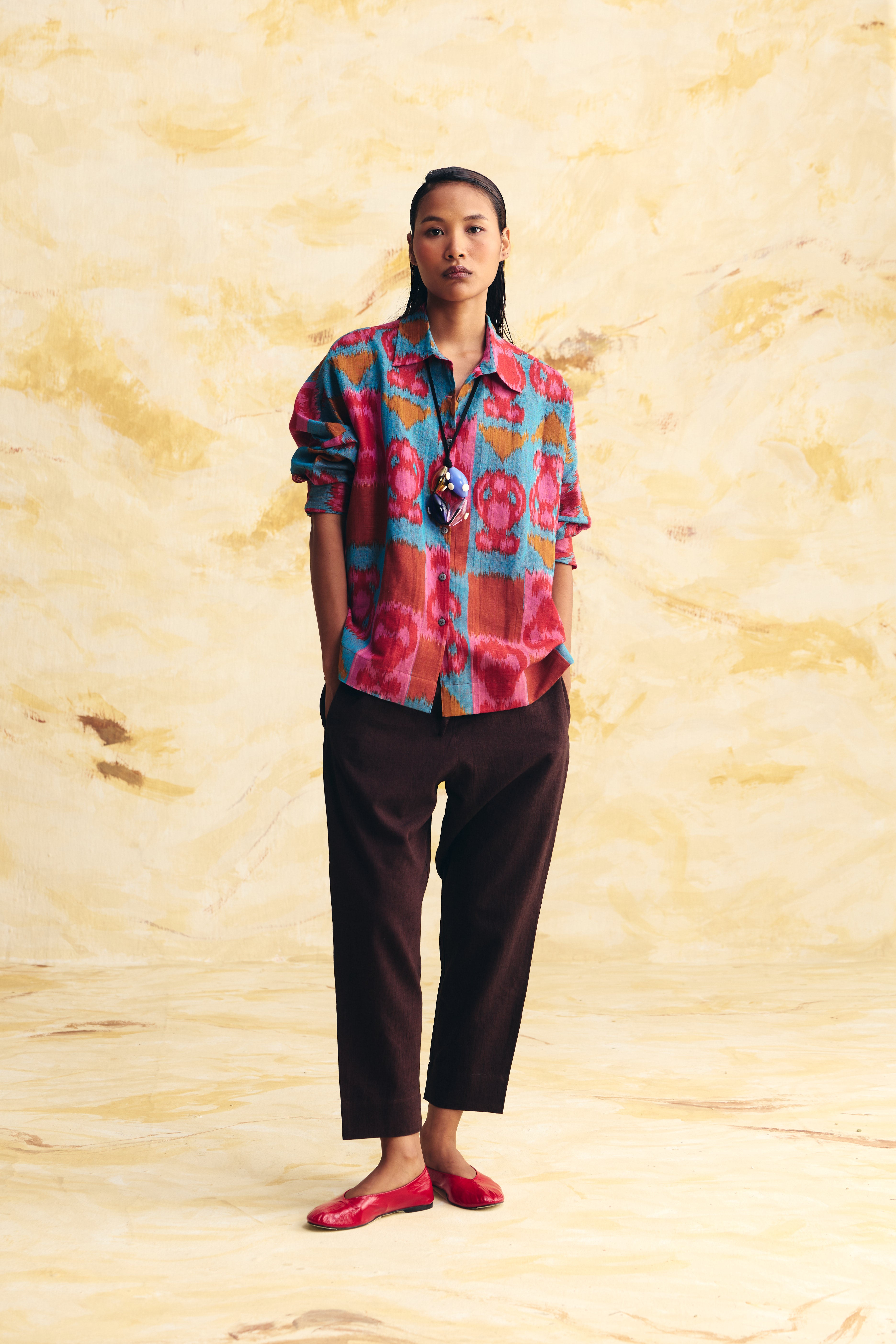 INERTIA LINEN FORMAL SHIRT
